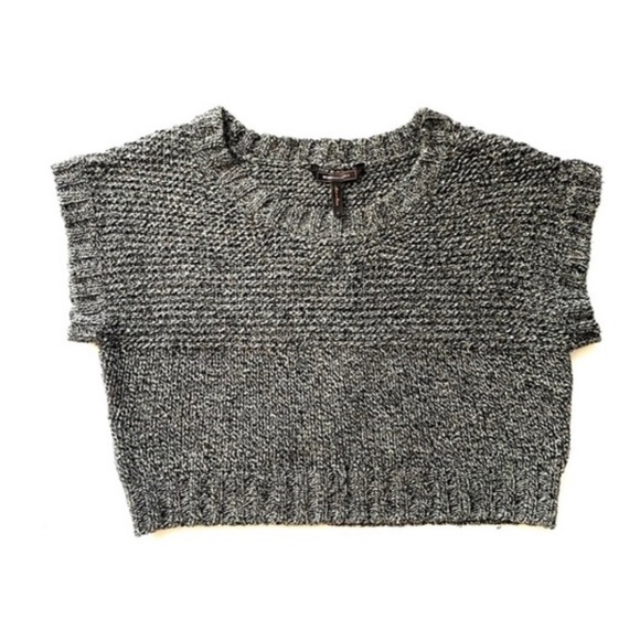 BCBGMaxAzria sweater crop top shirt tank - Picture 1 of 9